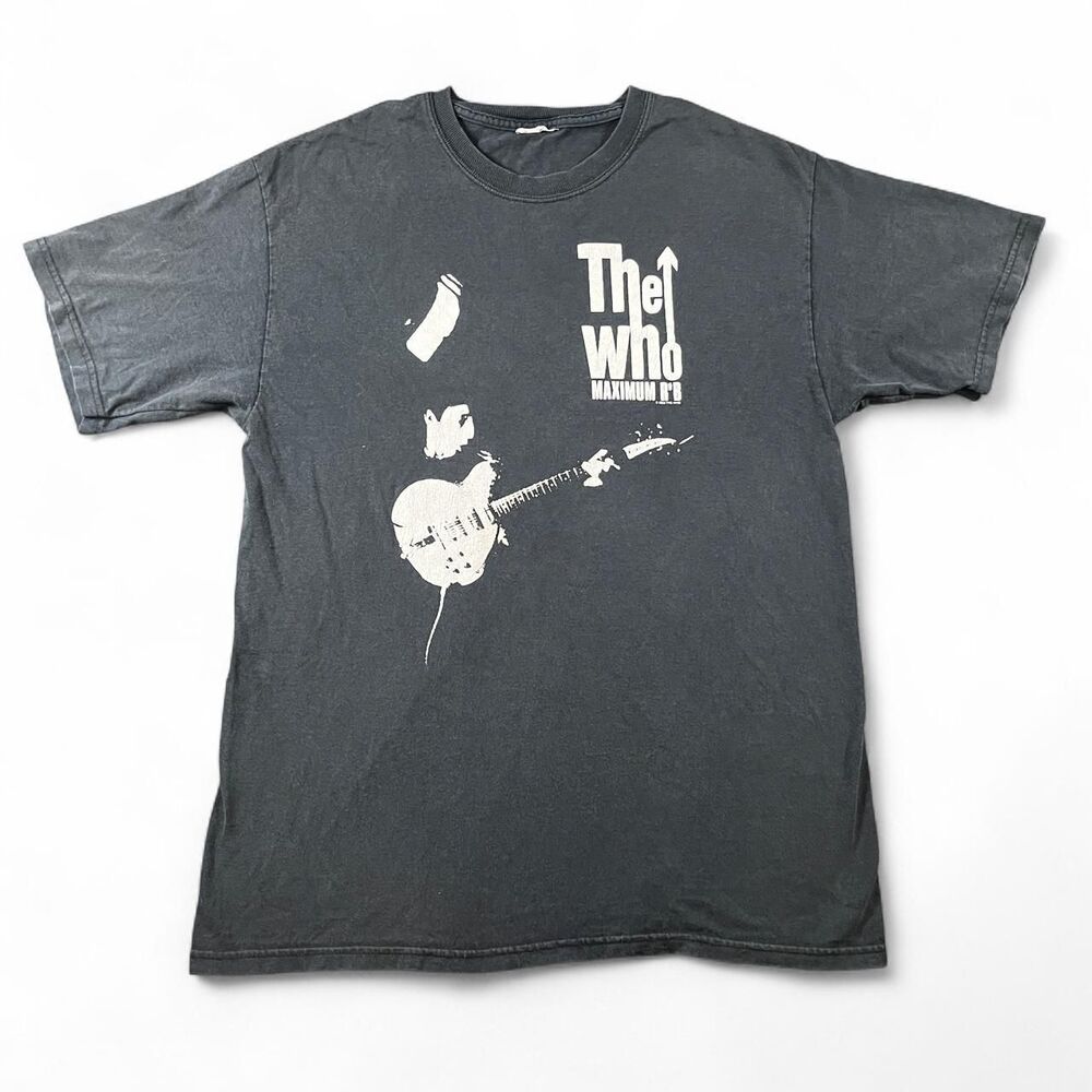 Unbranded Men's Black and Grey T-shirt